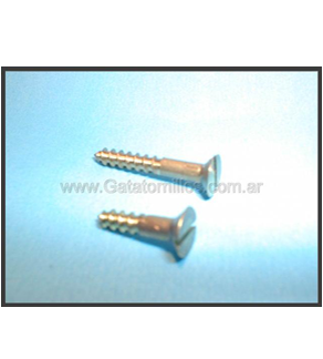 Tornillo Bronce Fresado