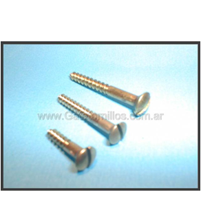 Tornillos Bronce Gota de Sebo