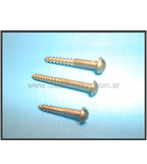 Tornillos Bronce Redondo